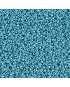 Miyuki Rocailles 15/0 2470 Opaque Turquoise Green Luster