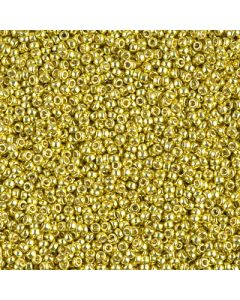 Miyuki Rocailles 15/0 4205 Duracoat® Galvanized Zest
