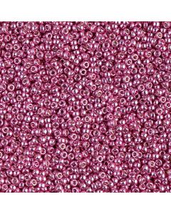 Miyuki Rocailles 15/0 4210 Duracoat® Galvanized Hot Pink