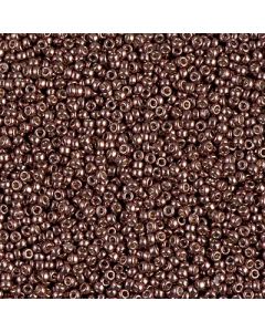 Miyuki Rocailles 15/0 4213 Duracoat® Galvanized Dark Mauve