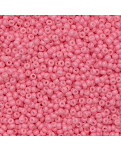 Miyuki Rocailles 15/0 4466 Duracoat® Dyed Opaque Light Carnation