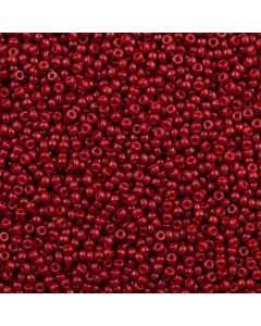 Miyuki Rocailles 15/0 4469 Duracoat® Dyed Opaque Jujube