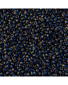 Miyuki Rocailles 15/0 4511 Black Picasso