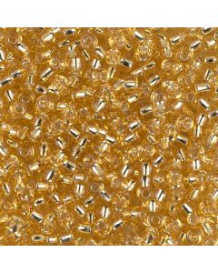 Miyuki Rocailles 8/0 0003 Silver Lined Gold