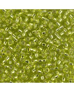 Miyuki Rocailles 8/0 0014 Chartreuse Silver Lined