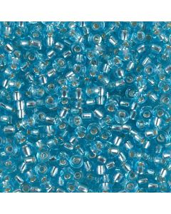 Miyuki Rocailles 8/0 0018 Aqua Silver Lined
