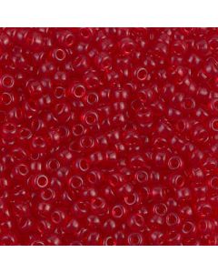 Miyuki Rocailles 8/0 0141 Transparent Red
