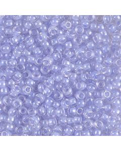 Miyuki Rocailles 8/0 0222 Orchid Lined Crystal