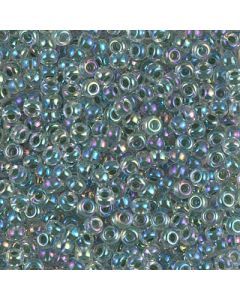 Miyuki Rocailles 8/0 0277 Lime Lined Crystal AB