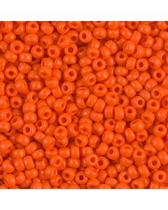 Miyuki Rocailles 8/0 0406 Opaque Orange