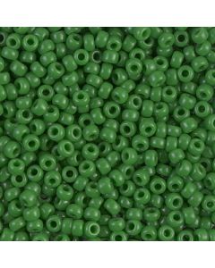 Miyuki Rocailles 8/0 0411 Opaque Jade Green