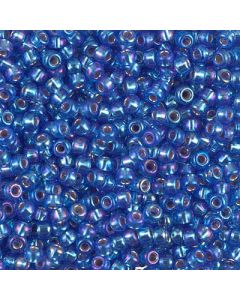 Miyuki Rocailles 8/0 1019 Silver Lined Sapphire AB