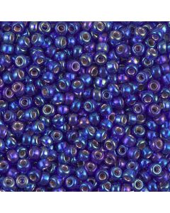 Miyuki Rocailles 8/0 1020 Silver Lined Cobalt AB
