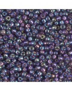 Miyuki Rocailles 8/0 1024 Silver Lined Amethyst AB