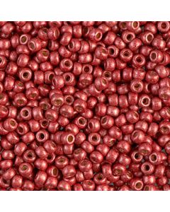 Miyuki Rocailles 8/0 4208F Matted Duracoat® Galvanized Berry