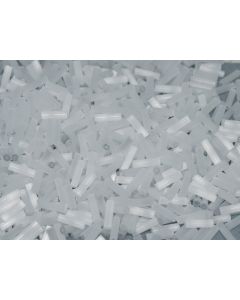 Miyuki Bugles 6mm 0037 Crystal Silk Satin