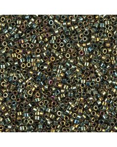Miyuki Delica 11/0 DB0024 Metallic Green AB