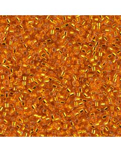 Miyuki Delica 11/0 DB0045 Silver Lined Orange