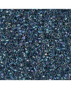 Miyuki Delica 11/0 DB0085 Lined Blue/Blue AB