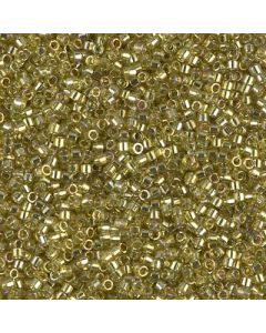 Miyuki Delica 11/0 DB0124  Transparent Golden Olive Luster