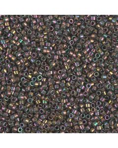 Miyuki Delica 11/0 DB0127 Forest Green Rainbow Gold Luster