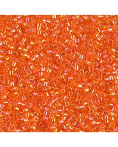 Miyuki Delica 11/0 DB0151 Transparent Tangerine AB