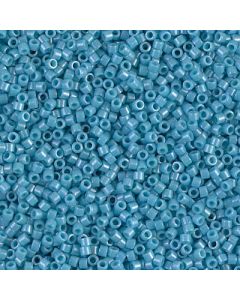 Miyuki Delica 11/0 DB0218 Opaque Medium Turquoise Blue