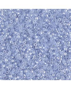 Miyuki Delica 11/0 DB0257 Lined Crystal Light Sapphire
