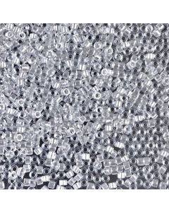 Miyuki Delica 11/0 DB0271 Sparkling Silver Grey Lined