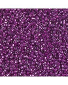 Miyuki Delica 11/0 DB0281 Lined Pale Magenta Luster