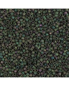 Miyuki Delica 11/0 DB0327 Metallic Teal Iris Matted