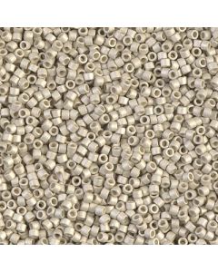 Miyuki Delica 11/0 DB0335 Galvanized Silver Matted