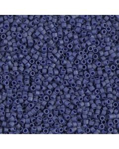 Miyuki Delica 11/0 DB0377 Metallic Dark Grey-Blue Matted