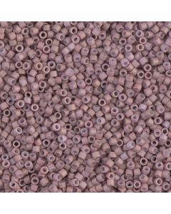 Miyuki Delica 11/0 DB0379 Matted Opaque Dusty Mauve Luster