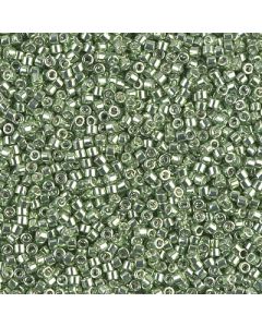 Miyuki Delica 11/0 DB0413 Galvanized Light Green Dyed