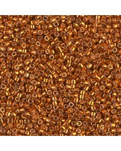 Miyuki Delica 11/0 DB0421 Galvanized Tangerine Dyed