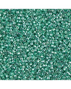 Miyuki Delica 11/0 DB0426 Galvanized Dark Mint