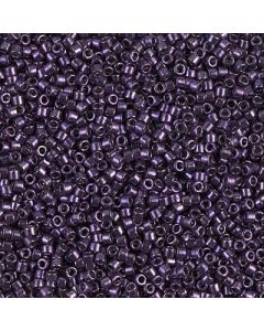 Miyuki Delica 11/0 DB0464 Galvanized Dark Purple Dyed