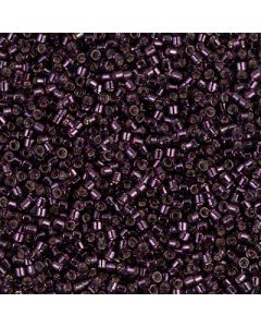 Miyuki Delica 11/0 DB0611 Silver Lined Wine Dyed