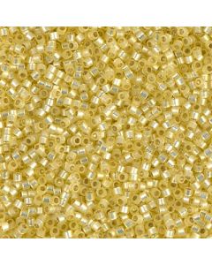 Miyuki Delica 11/0 DB0623 Silver Lined Jonquil Alabaster