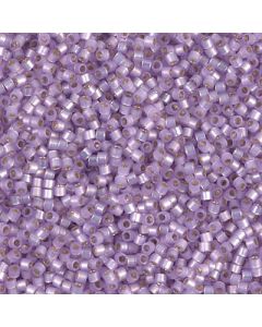 Miyuki Delica 11/0 DB0629 Silver Lined Lavender Alabaster Dyed