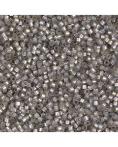 Miyuki Delica 11/0 DB0630 Silver Lined Taupe Alabaster Dyed