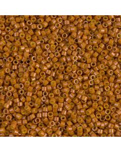 Miyuki Delica 11/0 DB0664 Dyed Opaque Dark Pumpkin