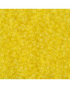 Miyuki Delica 11/0 DB0743 Matted Transparent Yellow