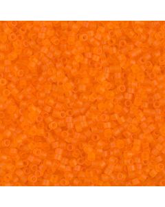Miyuki Delica 11/0 DB0744 Matted Transparent Orange