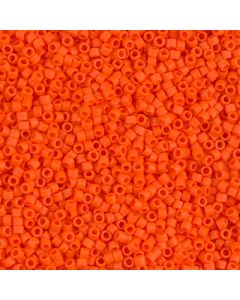 Miyuki Delica 11/0 DB0752 Matted Opaque Orange