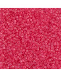 Miyuki Delica 11/0 DB0780 Dyed Transparent Bubble Gum Pink