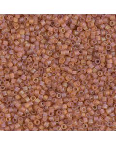 Miyuki Delica 11/0 DB0866 Matted Transparent Topaz AB