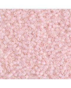 Miyuki Delica 11/0 DB0868 Matted Transparent  Pink Mist AB