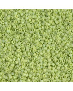 Miyuki Delica 11/0 DB0876 Matted Opaque Lime AB